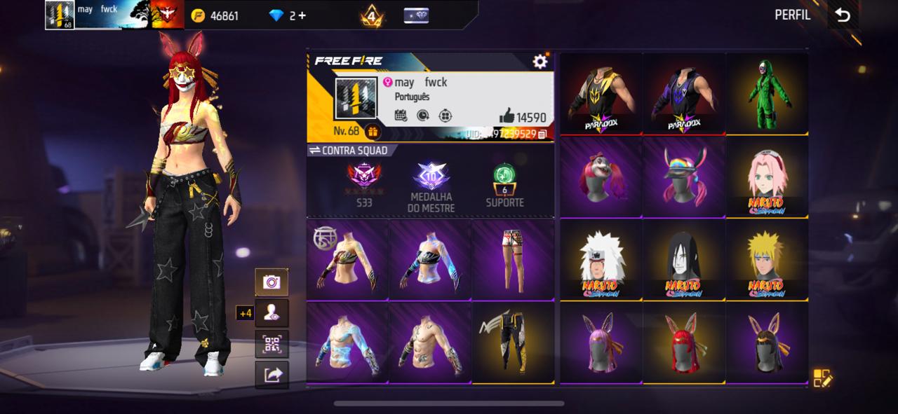 FREE FIRE FOCADA NO FEMININO FREE FIRE FOCADA NO FEMININO