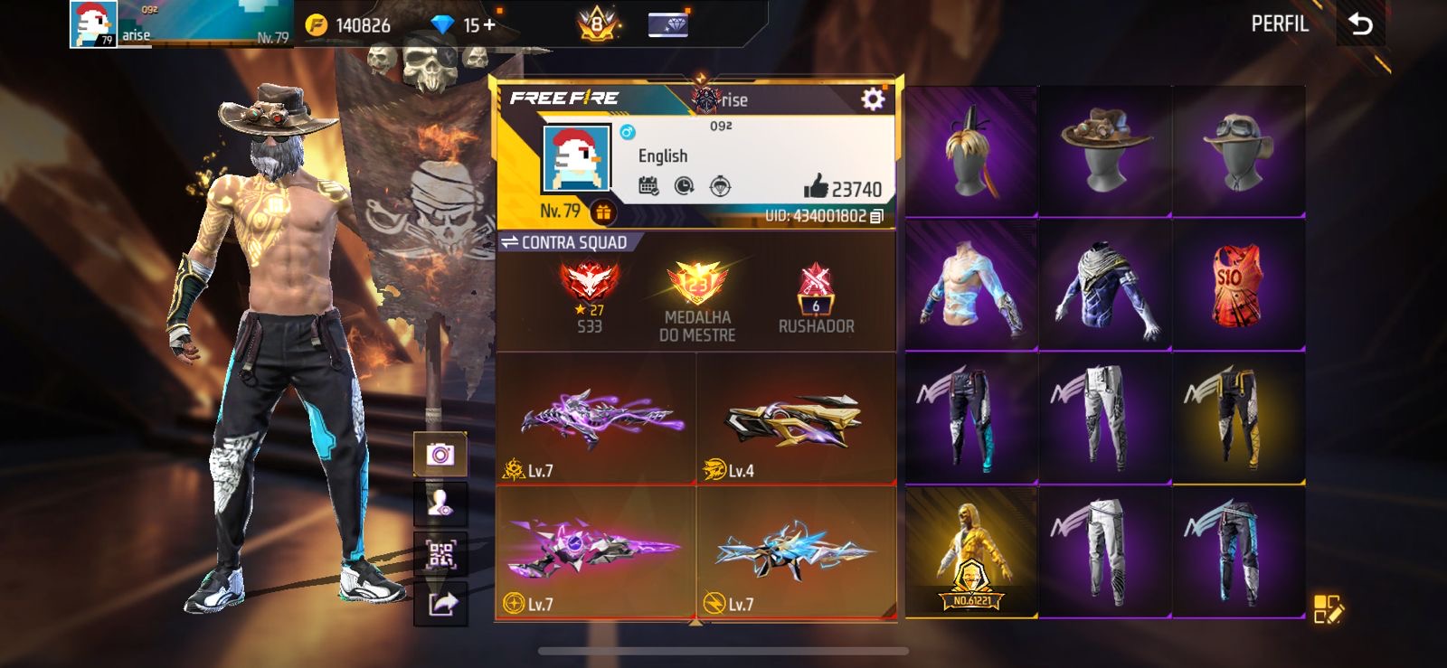 Free fire quase 1K de peitas Free fire quase 1K de peitas